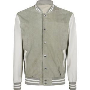 Eleventy, Heren, Jassen, Groen, Maat: 3XL Suède,