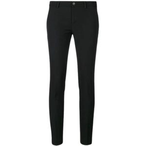 Liu Jo, Dames, Broeken, Zwart, Maat: XS Poliester,