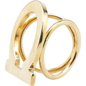 Salvatore Ferragamo Pre-owned, Dames, Pre-owned, Geel, Maat: ONE Size