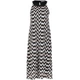 Betty & Co - Halterjurk - Veelkleurig - Dames - Midi - Mouwloos