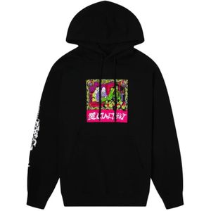 Edwin, Heren, Sweatshirts & Hoodies, Zwart, Maat: S