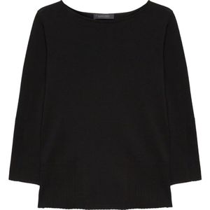 Elena Mirò, Dames, Tops, Zwart, Maat: S