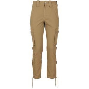 Isabel Marant, Dames, Broeken, Bruin, Maat: 2XS Katoen,