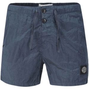 Stone Island, Heren, Badkleding, Blauw, Maat: S Polyamide,