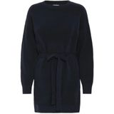 ICHI - Dasila - Jurk - Gebreide Look - Regular Fit - Lange Mouwen