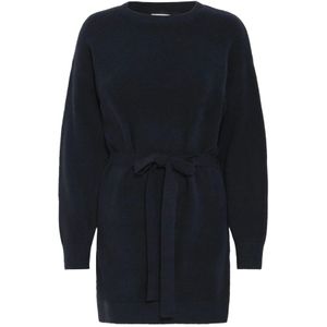 ICHI - Dasila - Jurk - Gebreide Look - Regular Fit - Lange Mouwen