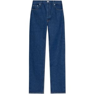 Samsøe Samsøe, Heren, Jeans, Blauw, Maat: W30 L32 Katoen,