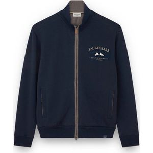 Paul & Shark, Heren, Sweatshirts & Hoodies, Blauw, Maat: M Katoen,