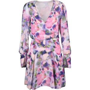 Patrizia Pepe, Dames, Jurken, Veelkleurig, Maat: XS Poliester,