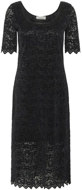 Soaked in Luxury, Dames, Jurken, Zwart, Maat: M