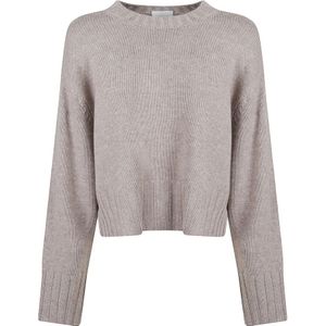 Allude, Dames, Truien, Grijs, Maat: M Kasjmier,