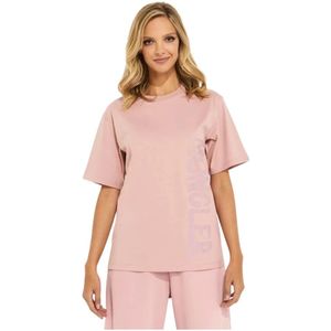 Moncler, Dames, Tops, Roze, Maat: XS Katoen,