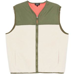 A.p.c., Heren, Jassen, Veelkleurig, Maat: M Nylon,