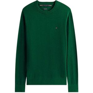 TOMMY HILFIGER Trui  donkergroen