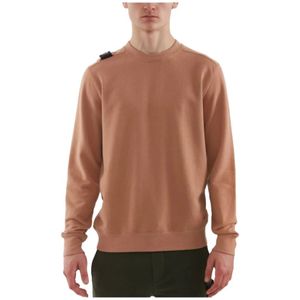 Ma.strum, Heren, Sweatshirts & Hoodies, Bruin, Maat: L Katoen,