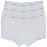 Boggi Milano - Boxershorts - Wit - Stretch Katoen Jersey - Set van Drie