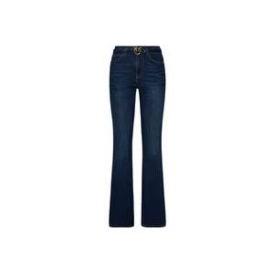 Pinko Flared Jeans , Blue , Dames , Maat: W30