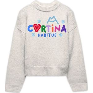 MC2 Saint Barth, Dames, Truien, Wit, Maat: XS