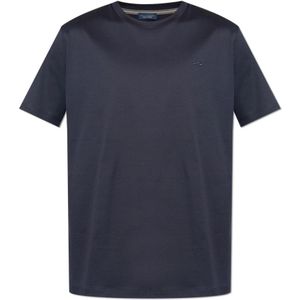 Paul & Shark, Heren, Tops, Blauw, Maat: M Katoen,