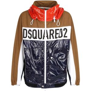 Dsquared2, Heren, Jassen, Veelkleurig, Maat: M Nylon,
