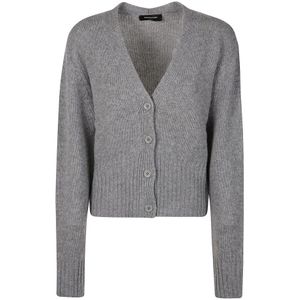 Fabiana Filippi, Dames, Truien, Grijs, Maat: XS Kasjmier,