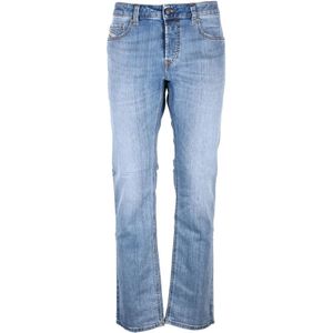 Diesel, Heren, Jeans, Blauw, Maat: W32 Katoen,