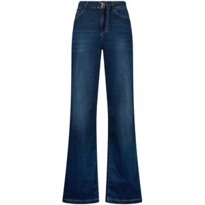 Liu Jo, Dames, Jeans, Blauw, Maat: W30 Katoen,