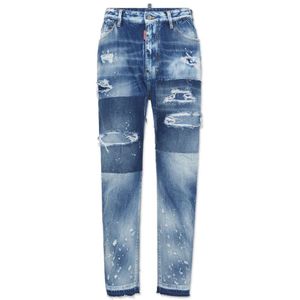 Dsquared2, Heren, Jeans, Blauw, Maat: M