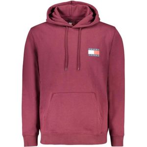 Tommy Hilfiger, Heren, Sweatshirts & Hoodies, Rood, Maat: S Katoen,