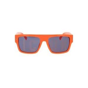 Dsquared2 Iconische zonnebril met trendy kleuren , Orange , unisex , Maat: 56 MM