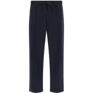 Boggi Milano - Wooltech - Broek - Blauw