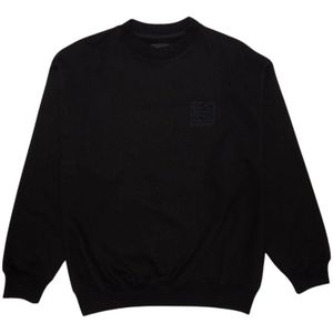 Rassvet, Heren, Sweatshirts & Hoodies, Zwart, Maat: S Katoen,