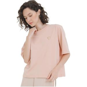 Guess, Dames, Tops, Roze, Maat: L Katoen,