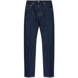 Dsquared2, Heren, Jeans, Blauw, Maat: XS Denim,