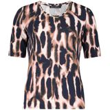 Betty Barclay - Dierenprint Ronde Hals Shirt - Veelkleurig - Dames