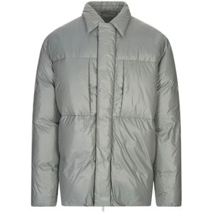 Jil Sander, Heren, Jassen, Grijs, Maat: M Polyamide,