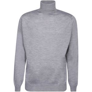 Dell'oglio, Heren, Truien, Grijs, Maat: 2XL Zijde,