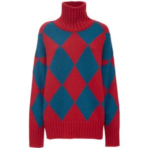 La DoubleJ, Dames, Truien, Veelkleurig, Maat: M Polyamide,