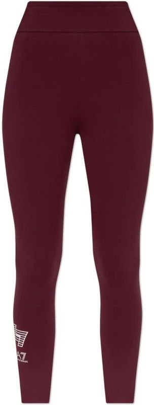 Emporio Armani - EA7 - Leggings - Rood - Met Logo