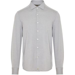 Sonrisa, Heren, Overhemden, Grijs, Maat: 2XL Katoen,