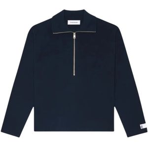 Études, Heren, Truien, Blauw, Maat: M Katoen,