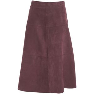 The Jack Leathers, Dames, Rokken, Roze, Maat: XS Leer,