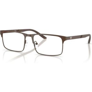 Emporio Armani - EA1170 - Optische Monturen - Bruin - Metalen Frame - Vierkant