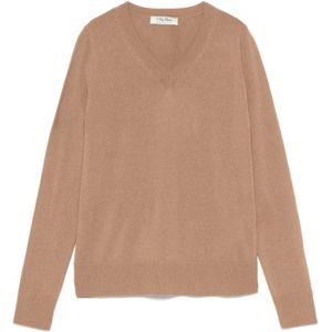 Max Mara, Dames, Truien, Bruin, Maat: S