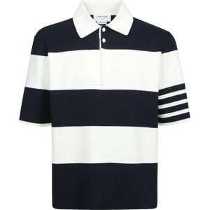 Thom Browne, Heren, Tops, Veelkleurig, Maat: M Katoen,