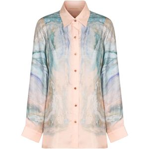 Zimmermann, Dames, Blouses & Shirts, Veelkleurig, Maat: XL Viscose,