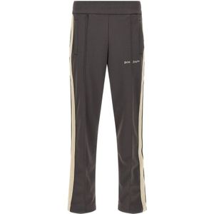 Palm Angels, Heren, Broeken, Grijs, Maat: S
