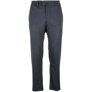 Dondup, Heren, Broeken, Blauw, Maat: W34 Viscose,