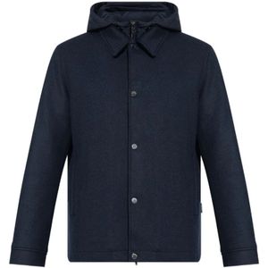 Woolrich, Heren, Jassen, Blauw, Maat: L
