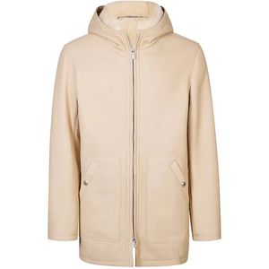 Eleventy, Heren, Jassen, Beige, Maat: M